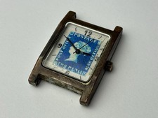 Briefmarken Armbanduhr Blaue