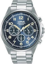 Lorus Herren Armbanduhr RT305KX9 Herrenuhr Edelstahl Mineralglas Analog Quarzuhr