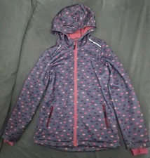 Crivit Mädchen Softshell Jacke Softshelljacke 134 140 Rosa Pink Blau Lila 