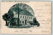 13177506 - 8709 Herrnhut Forsthaus Oberstrahwalde Pferdekutschen 1904