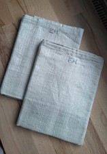 Antik Leinen Geschirrtücher