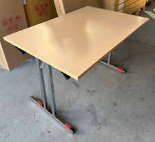 Taurotrade Schreibtisch Klapptisch Arbeitstisch Buchedekor 120x80x75 cm 500-1168
