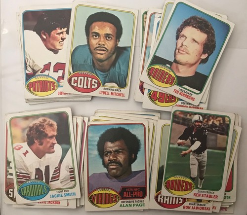 1976 topps football cards - 1976,