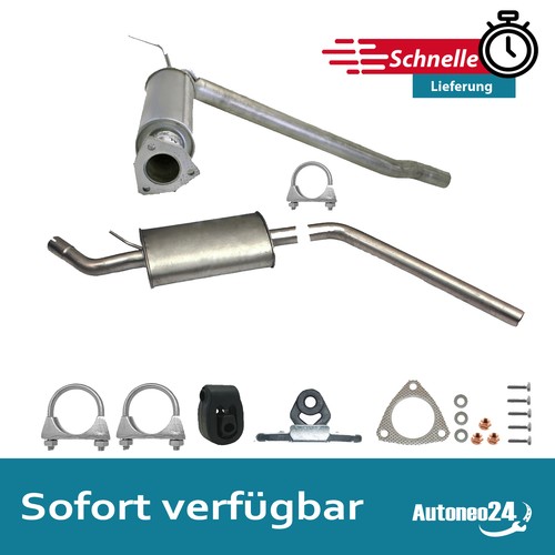 Vorschalldämpfer - , +