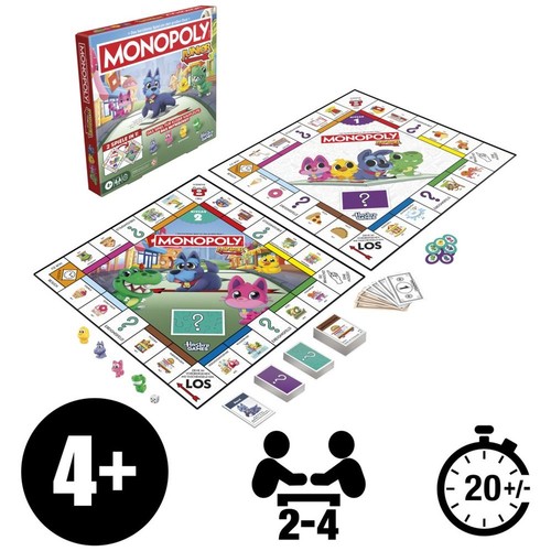 Monopoly junior square 1 - monopoly,