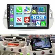 Für Fiat 500 2007-2015