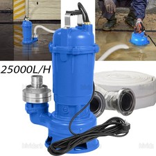 Schmutzwasserpumpe Fäkalienpumpe Schneidwerk Tauchpumpe Pumpe Gartenpumpe 1500W