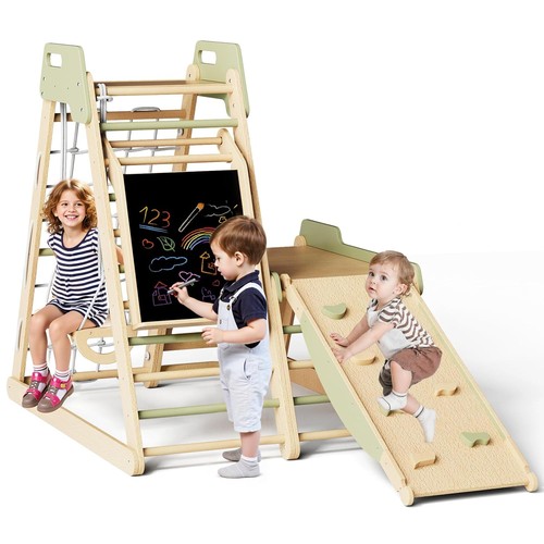 Klettergerüst holz - 12-in-1,