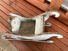 Deko- Schlitten aus Birkenholz Ca. 50 X20 Cm