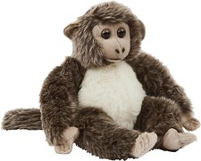 WWF Plüschtier Affenbaby graubraun (23cm) Kuscheltier Stofftier Affe Äffchen