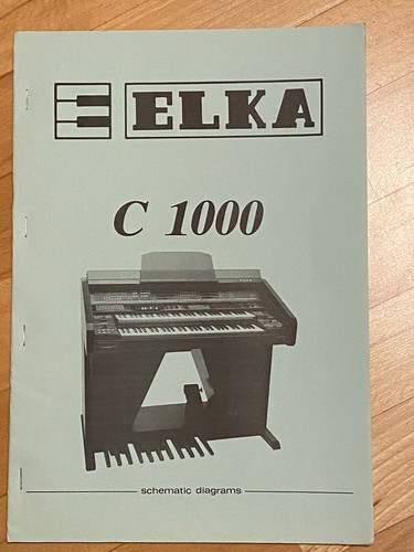 Elka orgel c1000 schaltbild - elka,