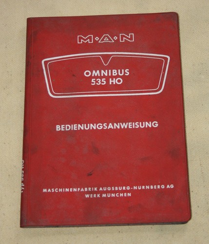 Betriebsanleitung omnibus man - betriebsanleitung,