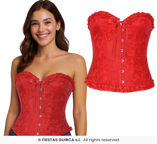 Rotes damen korsett 38 - rotes,