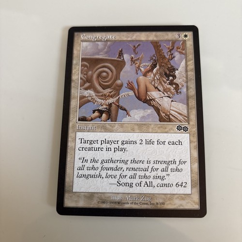 Congregate urza saga magic - congregate, urza´s