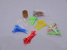 67 x DDR Plaste Partyspieße