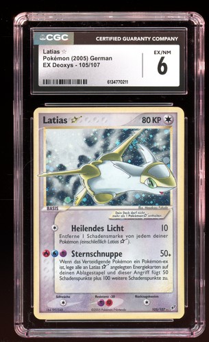 Latias gold star 105 ex - latias,