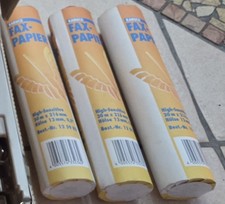 Kabuco faxpapier rollen - 3,
