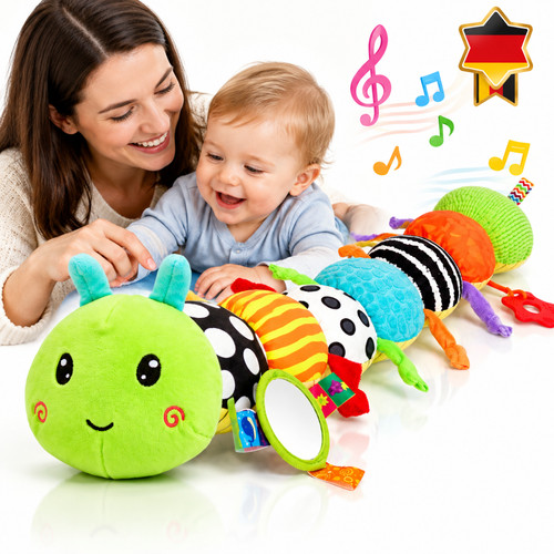 Raupe kuscheltier baby - raupe,