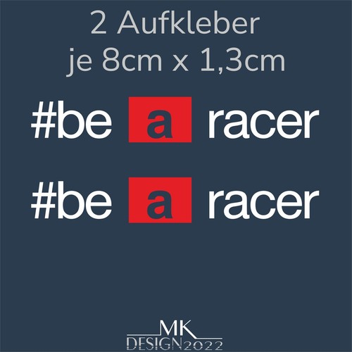 Racer aufkleber passend - a,