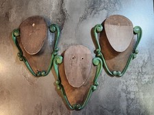 3x Trophäenschild Trophäenbrett Geweihbrett Jagd Jagen