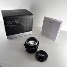 Voigtlander 40mm f/1.4 Nokton