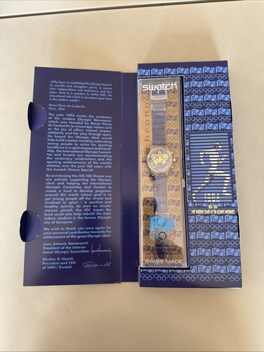 Swatch chrono ioc 100 - 100, scz