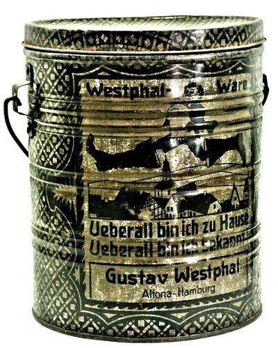 Blechdose kaffee dose - blechdose,