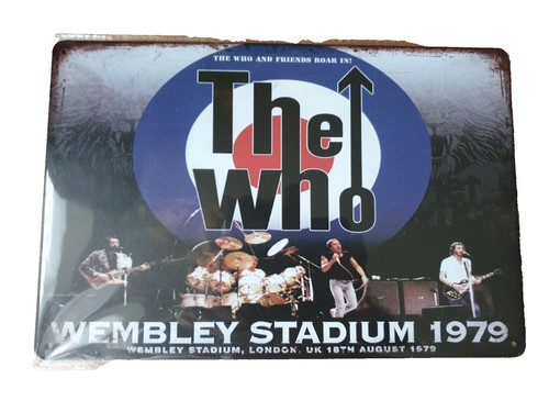 The who wembley metal - who, sign