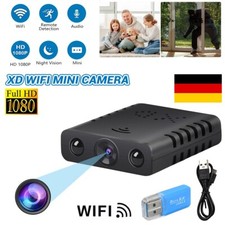 Mini 4K WLAN Nachtsicht Kamera IP Wifi Camera 1080P HD Überwachungkamera IR Cam