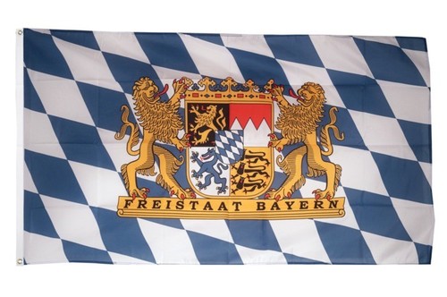 Fahne deutschland bayern - deutschland,