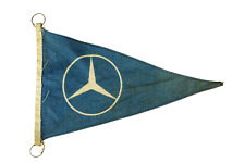 Oldtimer Wimpel Mercedes Benz Peilstab Fähnchen Standarte Fahne 50er 60er Auto