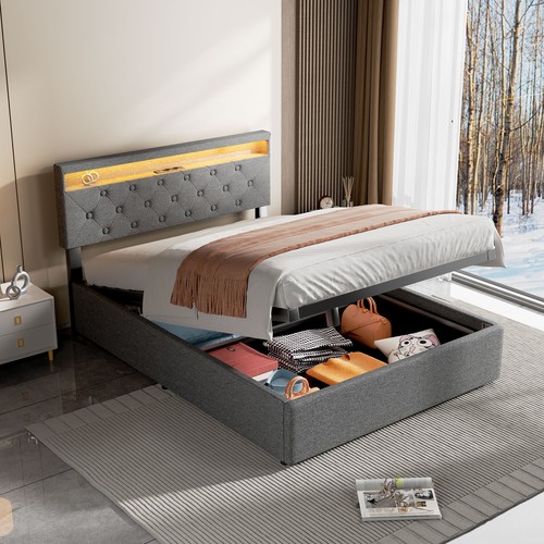 Oyajia gepolstertes doppelbett - gepolstertes,