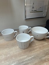 Bastion Collections Tassen Set Henkelbecher 4 Stück Neu