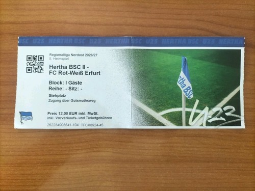 Sammler ticket hertha - sammler,