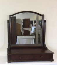 Antiker Schminkspiegel, Psyche. Tischspiegel, wohnfertig