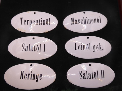 Alt hinweisschild 6x - alt,