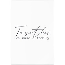 Together make family - together,