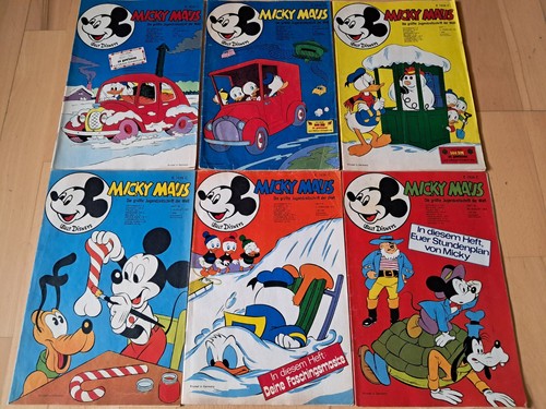 Micky maus konvolut 6 - konvolut,