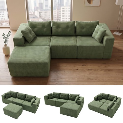 Lanox modulares ecksofa 254cm - modulares,