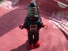 Vintage Roboter Weißblech