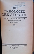 Die Theologie der Apostel