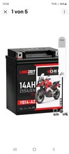 Langzeit YB14-A2 Motorradbatterie Gel 14Ah 12V 255A 51412 CB14-A2 FB14-A2 6Y4P
