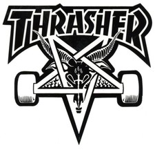 Thrasher skateboard magazin - skateboard,