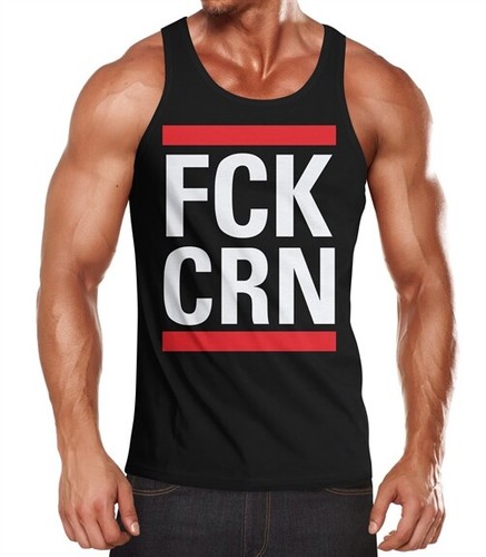 Herren tanktop aufdruck fck - herren,