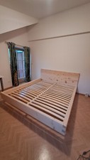 Zirbenbett 200x160x 5cm - ,