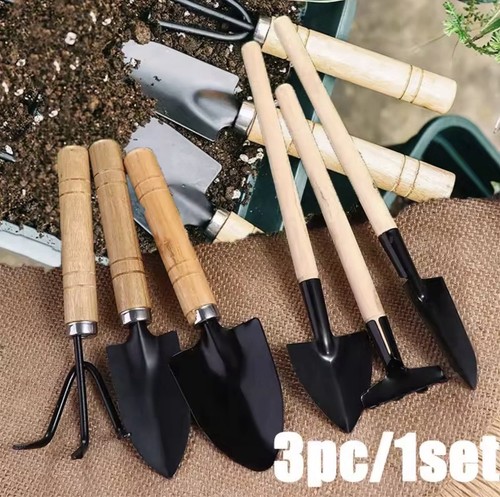 Tlg mini gartenwerkzeug set - 3-tlg., mini-gartenwerkzeug-set