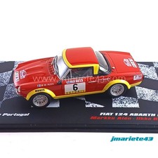 Fiat 124 Abarth #6 M. Alen - I. Kivimäki Rally Portugal 1974 1:43