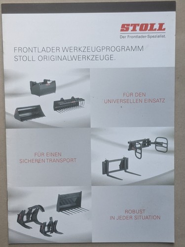 Stoll frontlader werkzeug - frontlader,