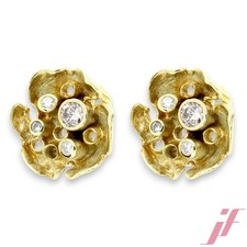 Ohrclips 585 Gelbgold mit