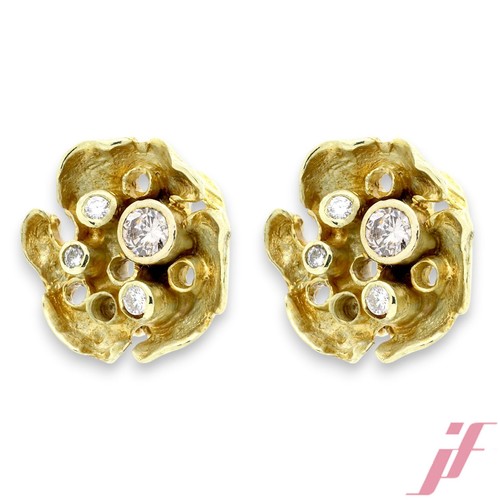 Ohrclips 585 gelbgold mit - gelbgold,